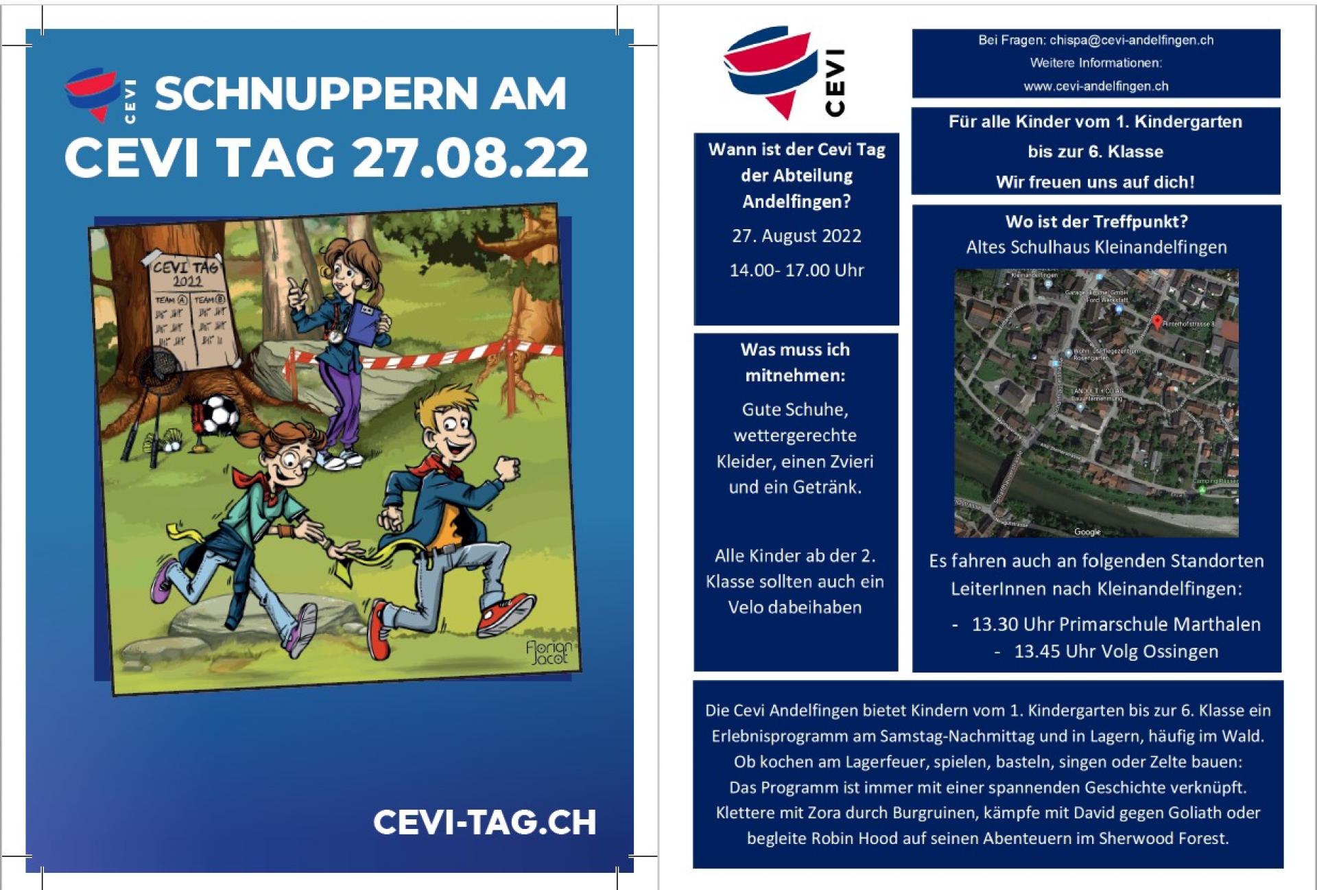 Cevi-Schuppertag kleine Mädchen- und Jungsstufe 27.08.2022 Cevi-Schuppertag kleine Mädchen- und Jungsstufe 27.08.2022
